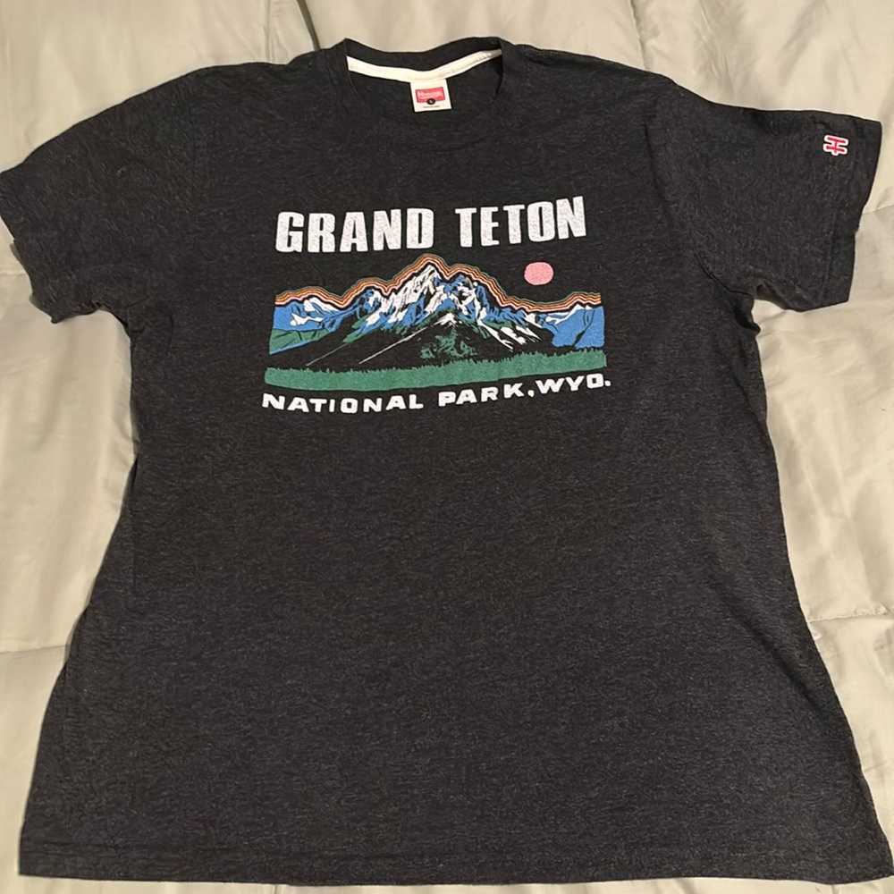 Homage Grand Teton National Park Large T Shirt